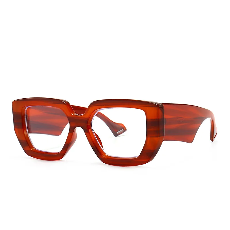 European And American Modern Retro Sunglasses - Red