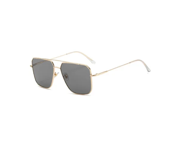 Retro Trend Big Frame Sunglasses Fashion Classic Gold Frame Black - Shop at LoveMi