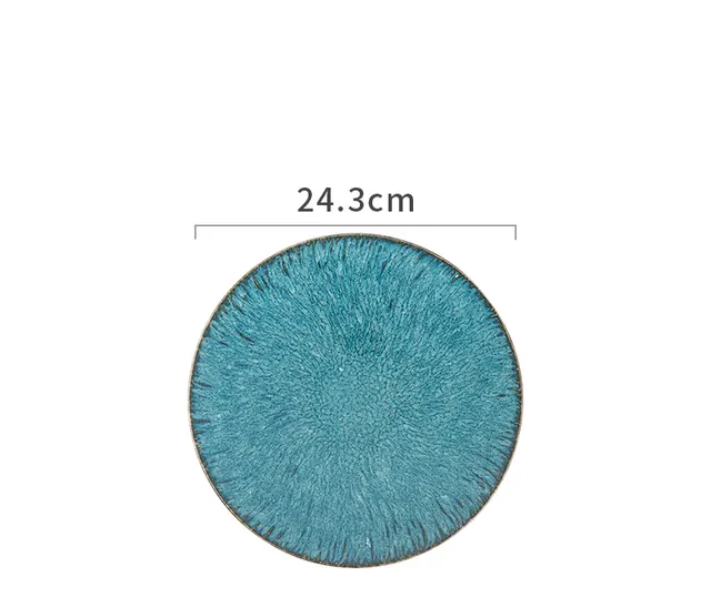 Creative Western Steak Plate Spaghetti Japanese Style 9.5Inch Flat Plate - Shop at LoveMi