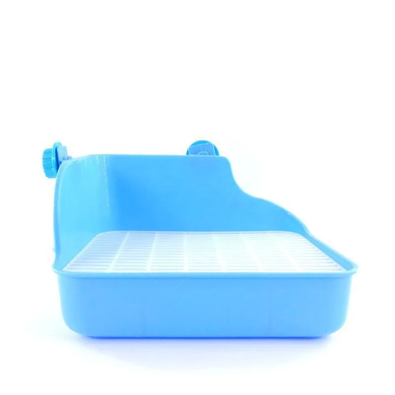 Pet Rabbit Chinchilla Guinea Pig Square Lace Toilet Blue - Shop at LoveMi