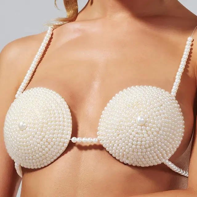 Summer Beach Night Pearl Body Chain White - Shop at LoveMi