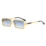 Gold Frame Gradient Blue C4