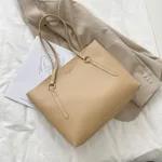 Fashion Personality Trendy Fashion All-match Handbag - Khaki