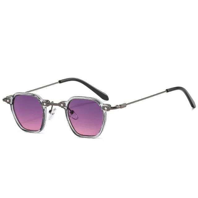 Vintage Small Frame Round Steampunk Sunglasses C10 - Shop at LoveMi