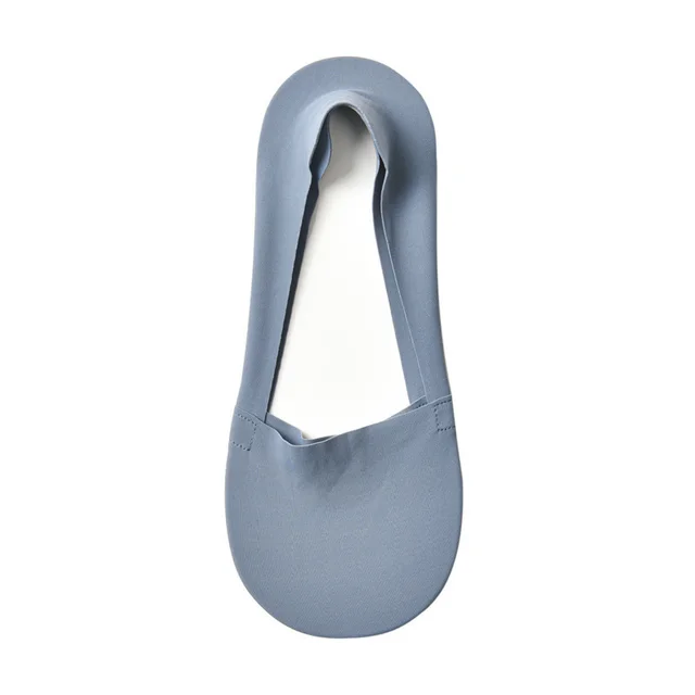 Women's Summer Free Cut Seamless Ice Silk Invisible Socks Blue - Shop at LoveMi