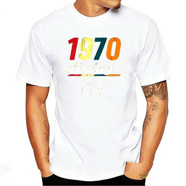 New Fashion European And American Print Round Neck T shirt White - Shop at LoveMi