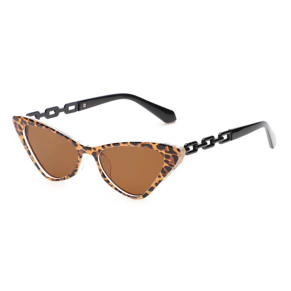 Women's Cat Eye Mixed Fashion Sunglasses - Leopard