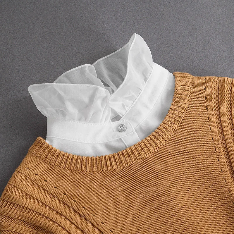 Female Versatile Fake Collar Multifunctional Shirt Fake Collar 1Style - Shop at LoveMi