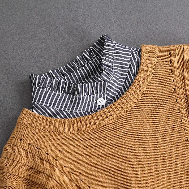 Female Versatile Fake Collar Multifunctional Shirt Fake Collar 4Style - Shop at LoveMi