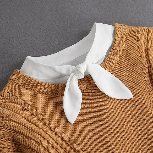 Female Versatile Fake Collar Multifunctional Shirt Fake Collar 6Style - Shop at LoveMi
