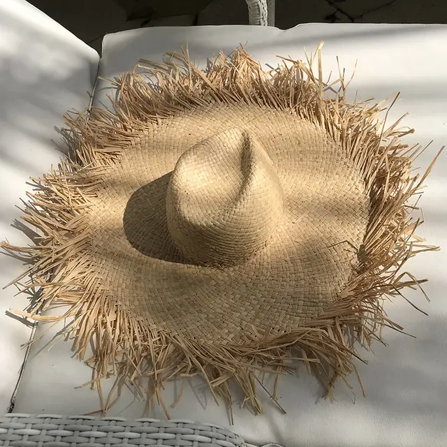 Fashionable Sun Protection Fringe Temperament Beach Hat - Shop at LoveMi