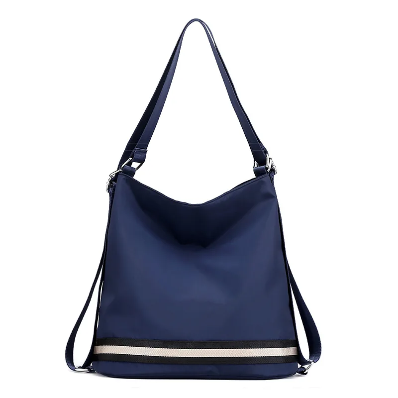 Women's Multifunctional Nylon Waterproof Shoulder Bag Blue - Shop at LoveMi