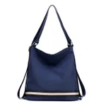 Women's Multifunctional Nylon Waterproof Shoulder Bag - Blue