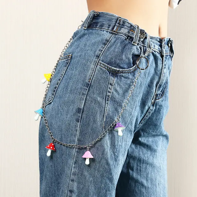 Creative Resin Love Small Mushroom Multilayer Body Chain Women Mushroom - Shop at LoveMi
