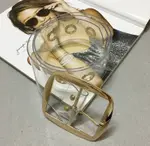 Oval Buckle Transparent