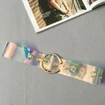 Round Gold Buckle Magic Colo