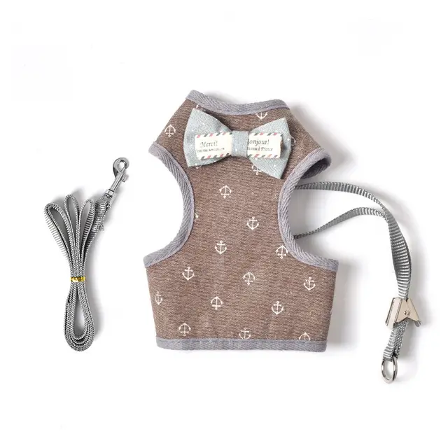 Adjustable Chest Harness Small Dog Pet Supplies Light Brown - Shop at LoveMi