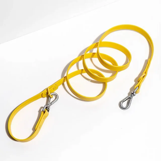 Pet Leash Waterproof And Antifouling Macaron Color Butter Yellow - Shop at LoveMi