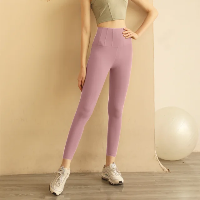 Women Slimming Fitness Brati Sports Pants Purple - Shop at LoveMi