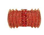 Women's Diamond String Empty Hard Case Full Diamond Clutch - I