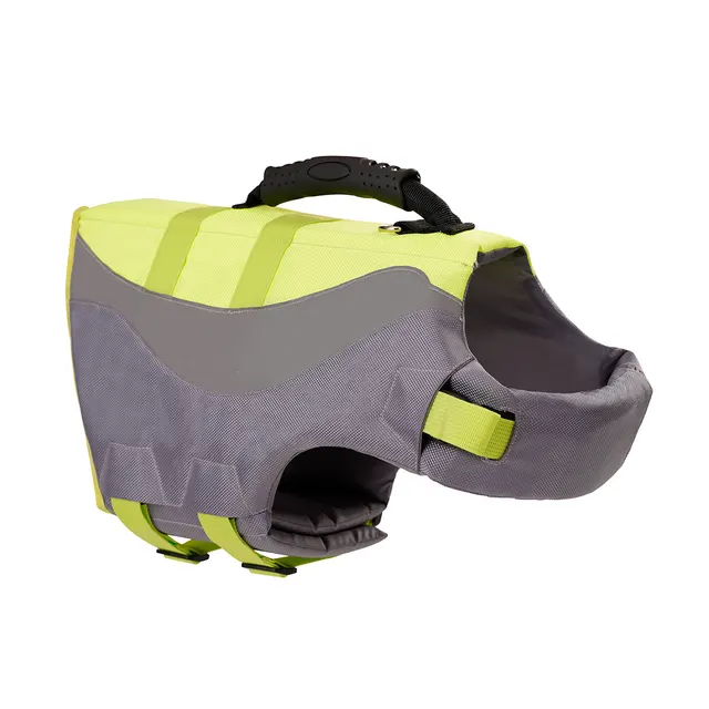 New Reflective Pet Dog Swimsuit Life Jacket Green - Shop at LoveMi