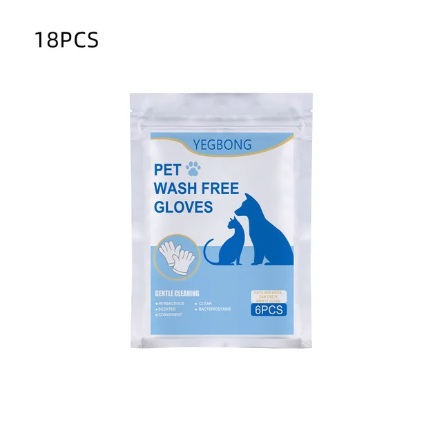No bath And Cat free Non woven Gloves 18Pcs - Shop at LoveMi