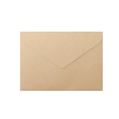 Vintage Triangular Bronzing Multicolor Letterhead Light Brown - Shop at LoveMi
