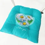 Square With Blue Background