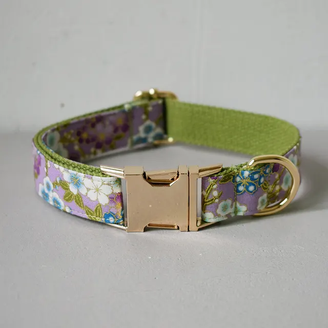 Purple Zephyr Collar Dog Leash Pet Dog Ring - Shop at LoveMi