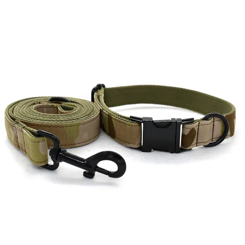 Camouflage Pet Dog Leash Collar Set Dog Ring Dog Rope Set - Shop at LoveMi