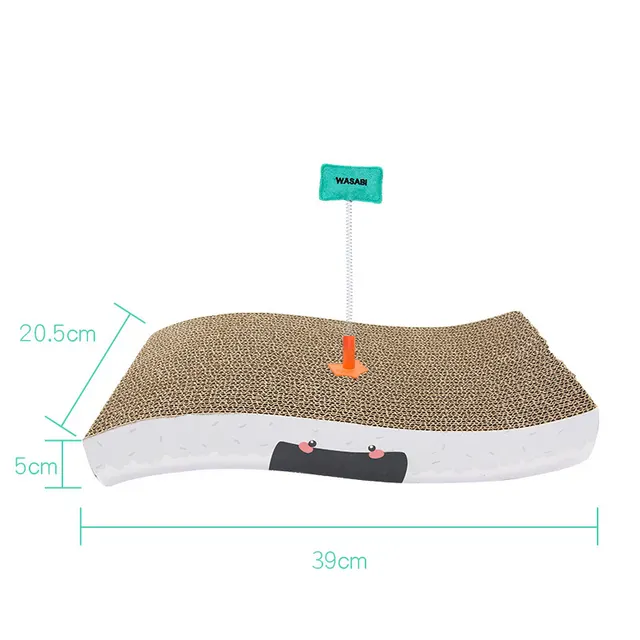 Corrugated Cat Scratching Board Claw Sharpener - Shop at LoveMi