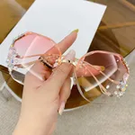 Gold Frame Gradient Pink