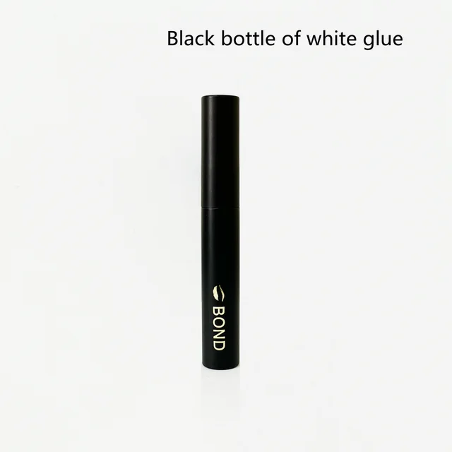 Segmented DIY Single Cluster Eyelash Glue Black Bottle Of White Glue - Shop at LoveMi