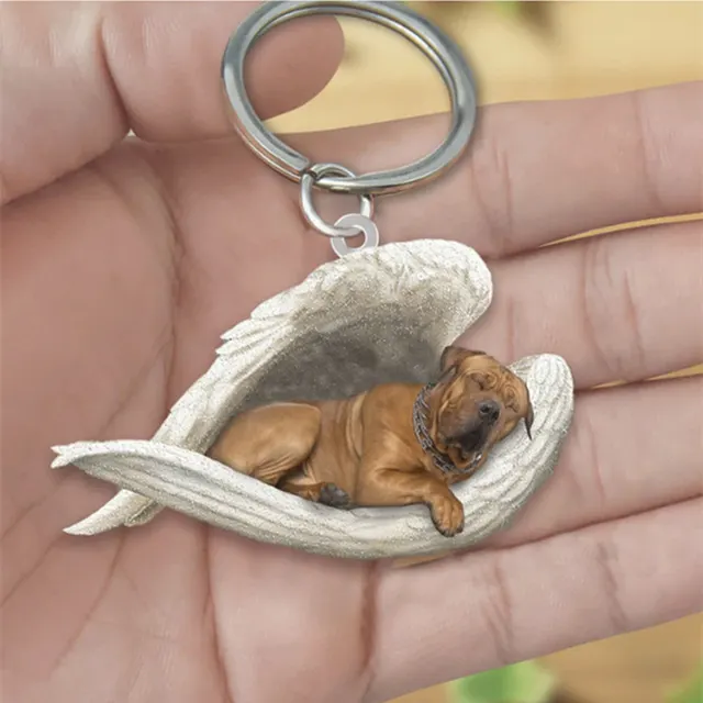 Creative Sleeping Angel Pet Keychain Pendant Style39 - Shop at LoveMi