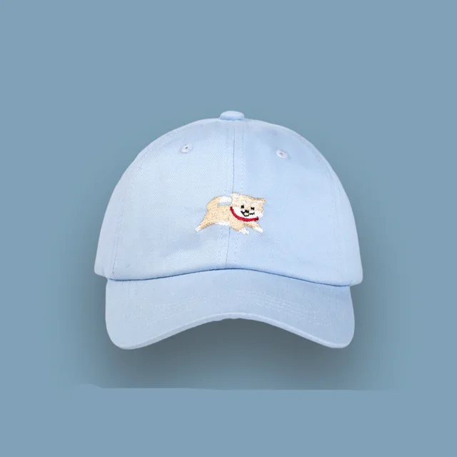 Korean Version Of The Net Red Child Puppy Cute Sunscreen Peaked Tide Blue - Shop at LoveMi
