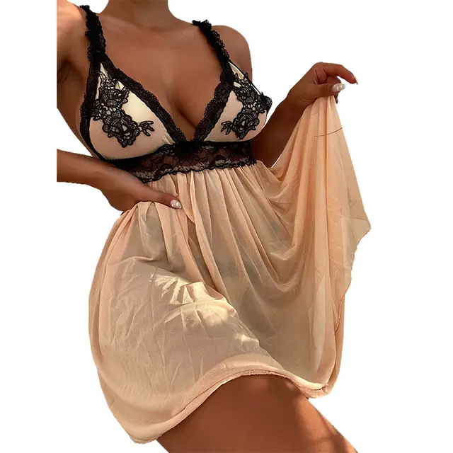 Leopard Print European And American Women's Suspender Skirt Apricot - Shop at LoveMi