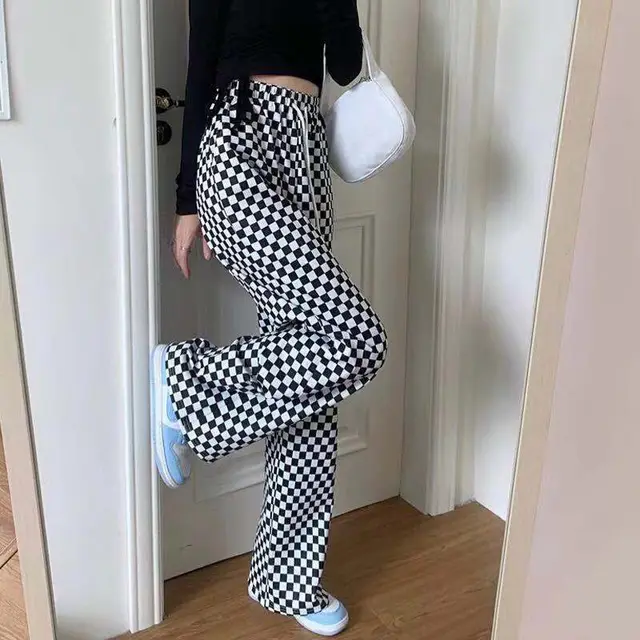 Women's Summer High Waist All Match Trousers Black - Shop at LoveMi