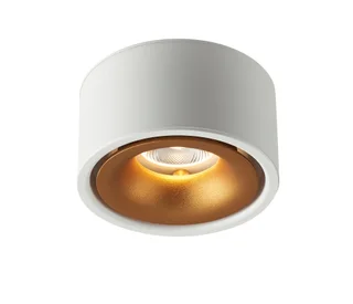 LED Surface Mounted Round Nordic Ceiling Spotlight - White Light 6000K