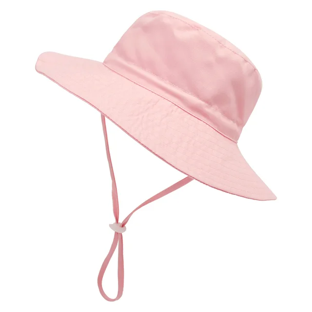 Baby Girl Breathable Parent child Beach Fisherman Hat Light Pink - Shop at LoveMi