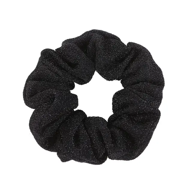 Women's Retro Dual purpose Large Intestine Hairband 5 Black - Shop at LoveMi