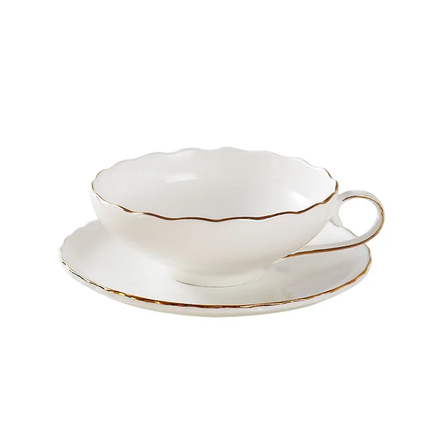 Japanese Flower Tea Home Coffee Cup And Saucer Set Cup And Saucer - Shop at LoveMi