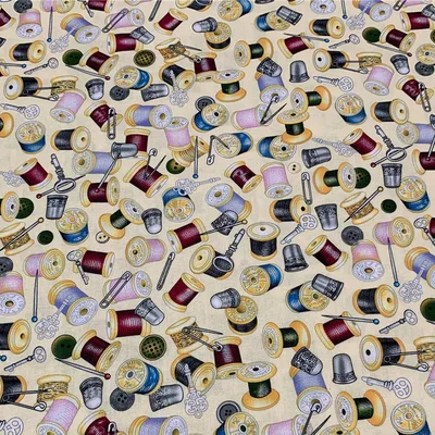 Plain Cotton Fabric Needle Thread Printing Fabric Handmade DIY Photo Color - Shop at LoveMi