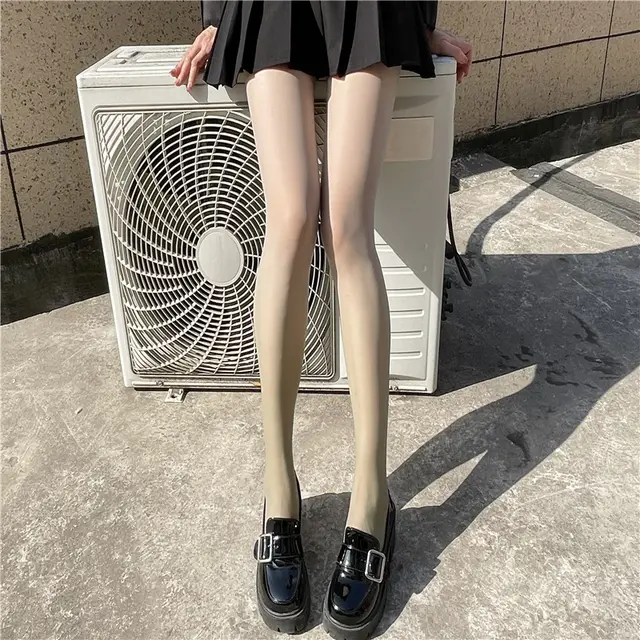Black Silk Ultra thin Anti hook Silk Pantyhose G - Shop at LoveMi