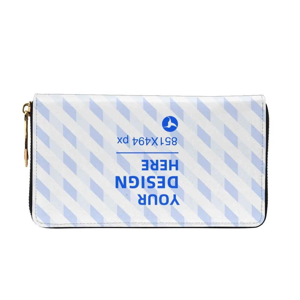 Leather Long Comfortable Lightweight Clutch Wallet - Black