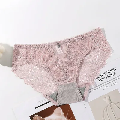 Transparent European And American Women's Fashion Panties Bean Paste - Shop at LoveMi