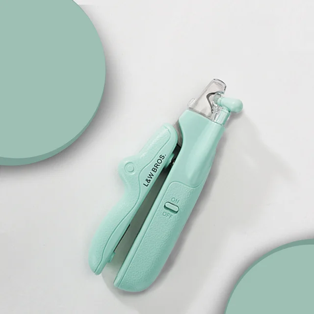 Pet Nail Clippers With LED Light Dogs Cat Nail Scissors Professional Trimmer Tool Care Grooming Supplies Green - Shop at LoveMi