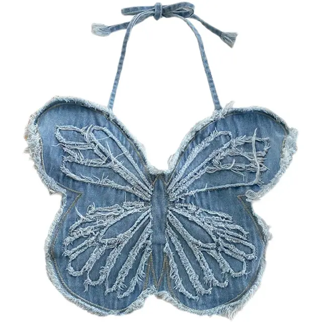 Spice Girls Butterfly Design Sensation Niche Halter Camisole Camisole - Shop at LoveMi