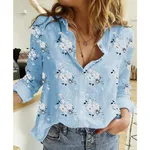 Tri Color Flower Blue