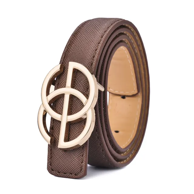 Simple And Fashionable Children's Belt Student Decoration Golden Brown - Shop at LoveMi