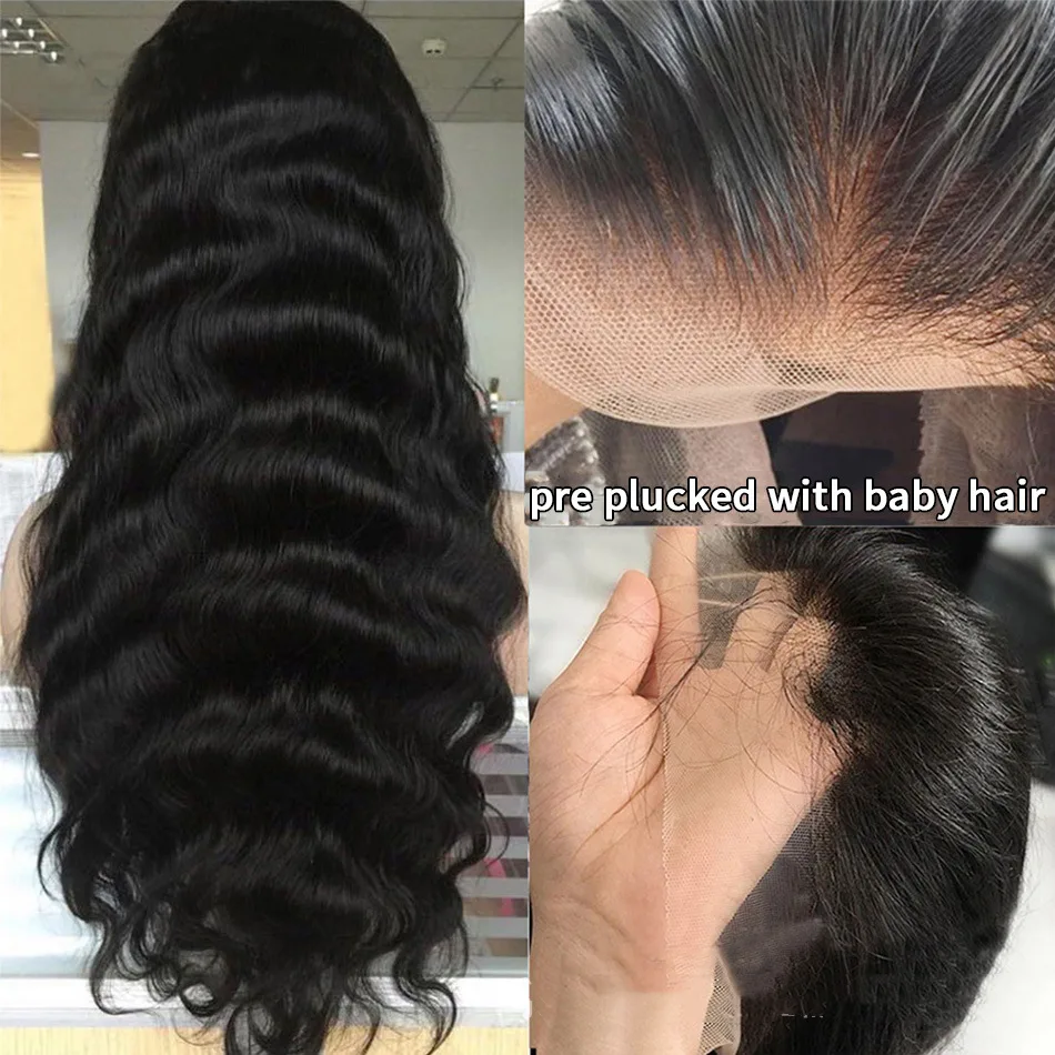 Body Wave Human Hair Lace Front Wigs 4X4 Headgear - Shop at LoveMi